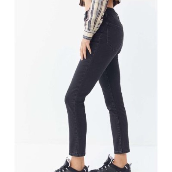 BDG Glitter Button Fly High Rise Jeans Sz 26 - Picture 2 of 13